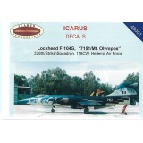 Icarus Decals F-104G Mt. Olympos 1/48