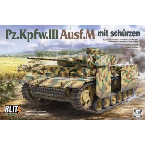 Pz.Kpfw.III Ausf.M mit Schürzen 1/35